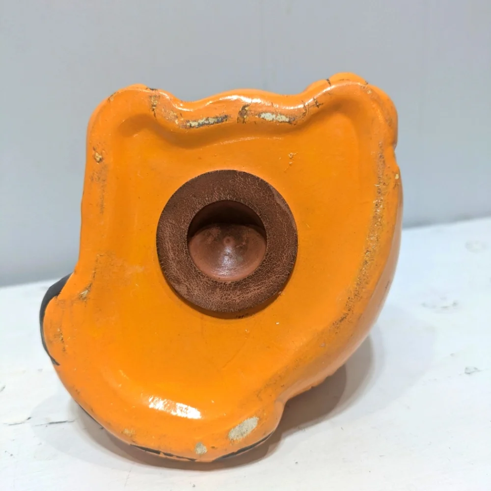 Garfield Coin Bank Ceramic Orange Nostalgic Vintage - Picture 4 of 5